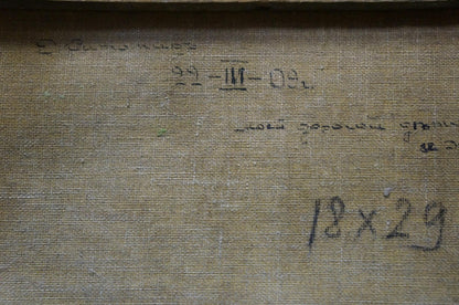 Oil painting After the rain D. Sitomir