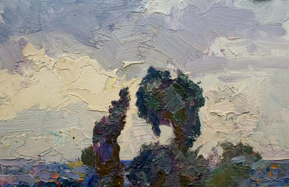 Oil painting In the country Marynichenko Grigory Andreevich