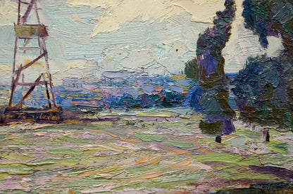 Oil painting In the country Marynichenko Grigory Andreevich