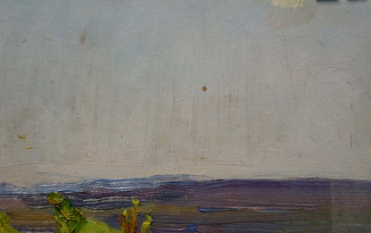 Oil painting Summer day