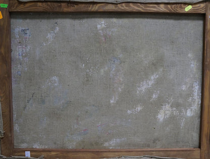 Oil painting By the river Unknown artist