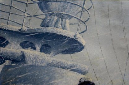 Oil painting In convoy Polycarp Avilov