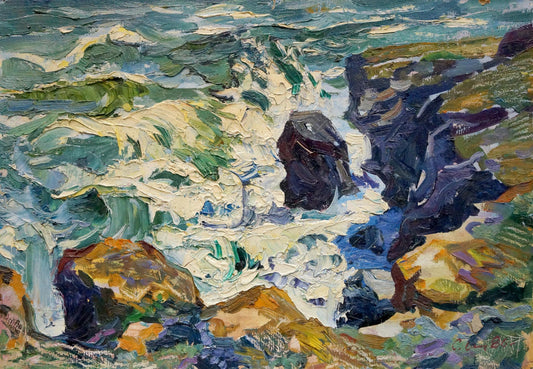 Oil painting Sea breeze Shapovalov Sergey Gavrilovich