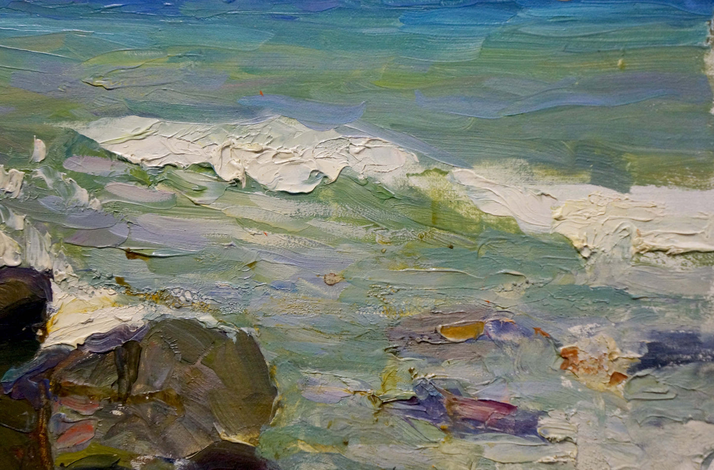 Oil painting Seascape Kolomoitsev Petr Mikhailovich