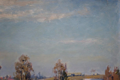 Oil painting Early spring Konstantin Yermol'shev