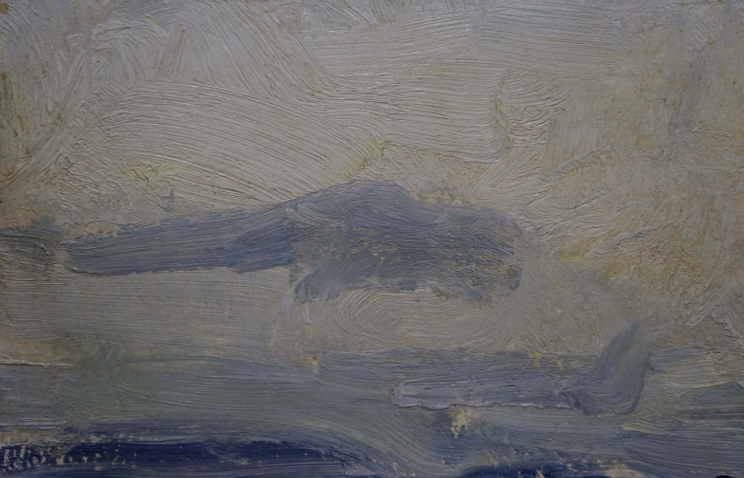 Oil painting It's starting to rain Stremsky Alexander Ivanovich