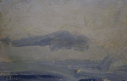 Oil painting It's starting to rain Stremsky Alexander Ivanovich