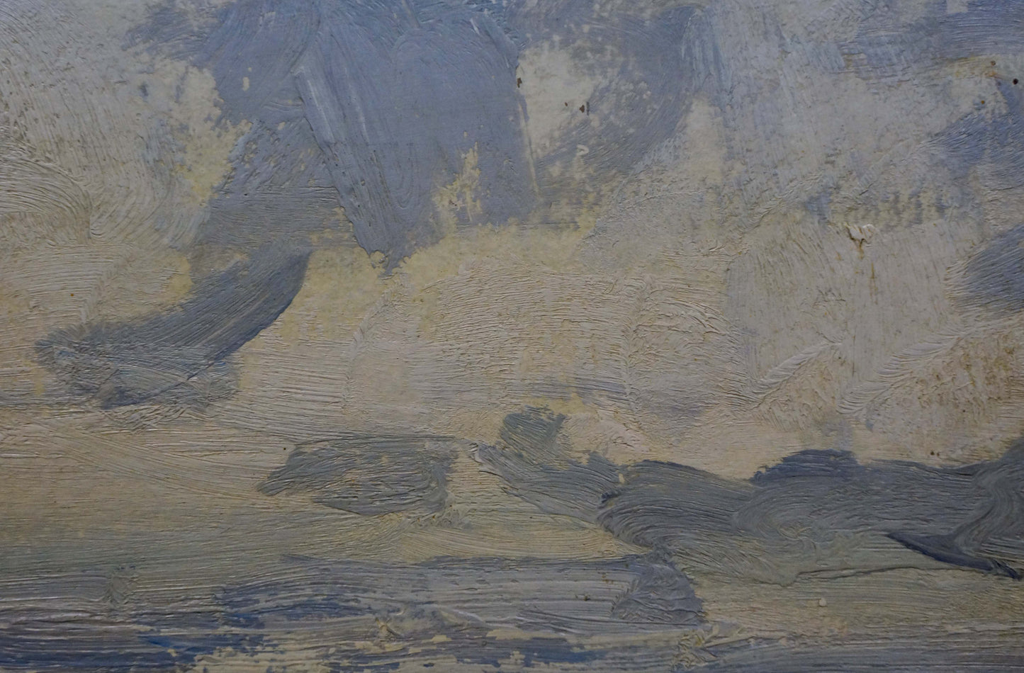 Oil painting It's starting to rain Stremsky Alexander Ivanovich