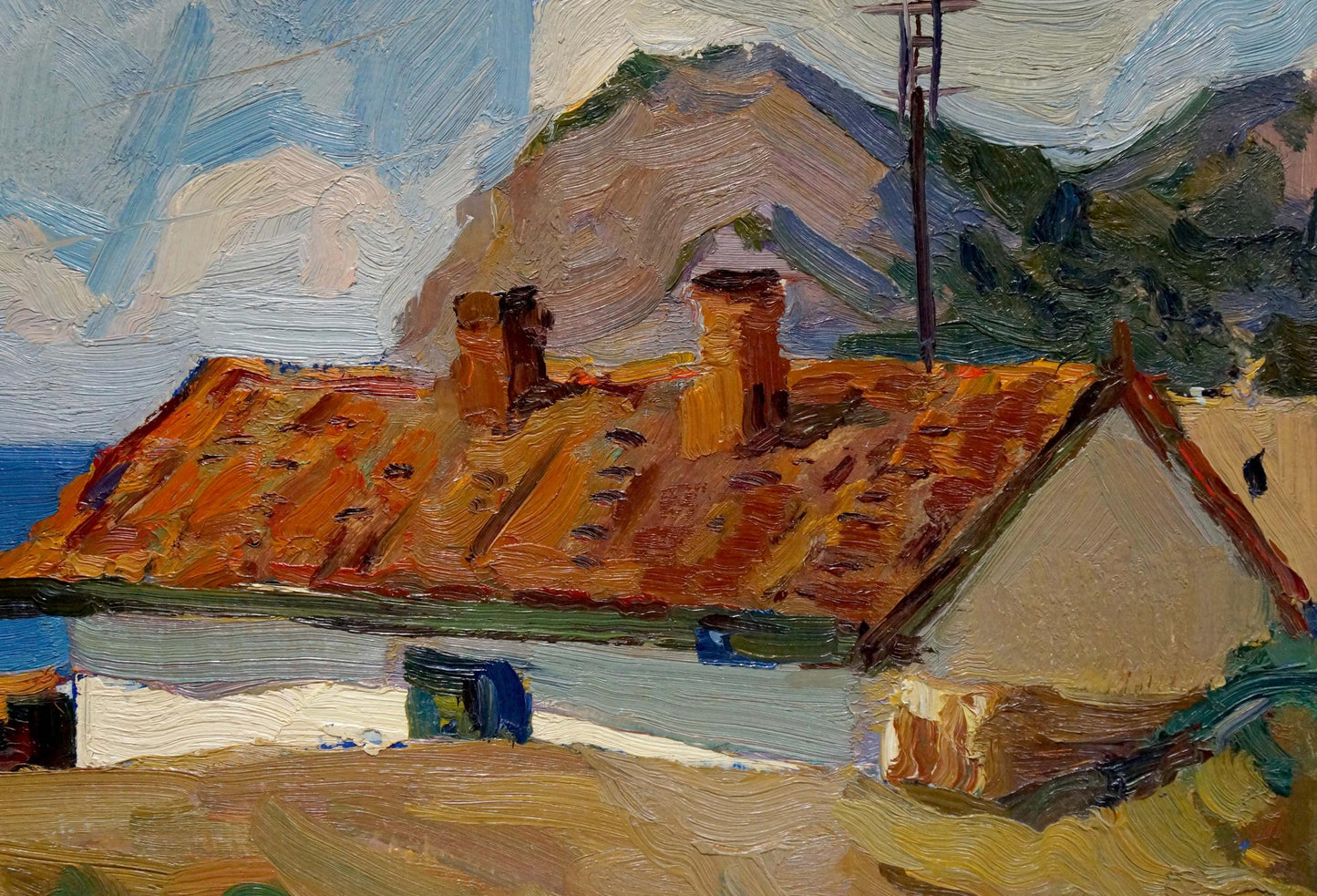 Oil painting New World Gavrilyuk Nikolay Stepanovich