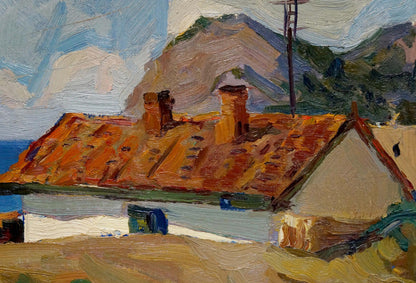 Oil painting New World Gavrilyuk Nikolay Stepanovich