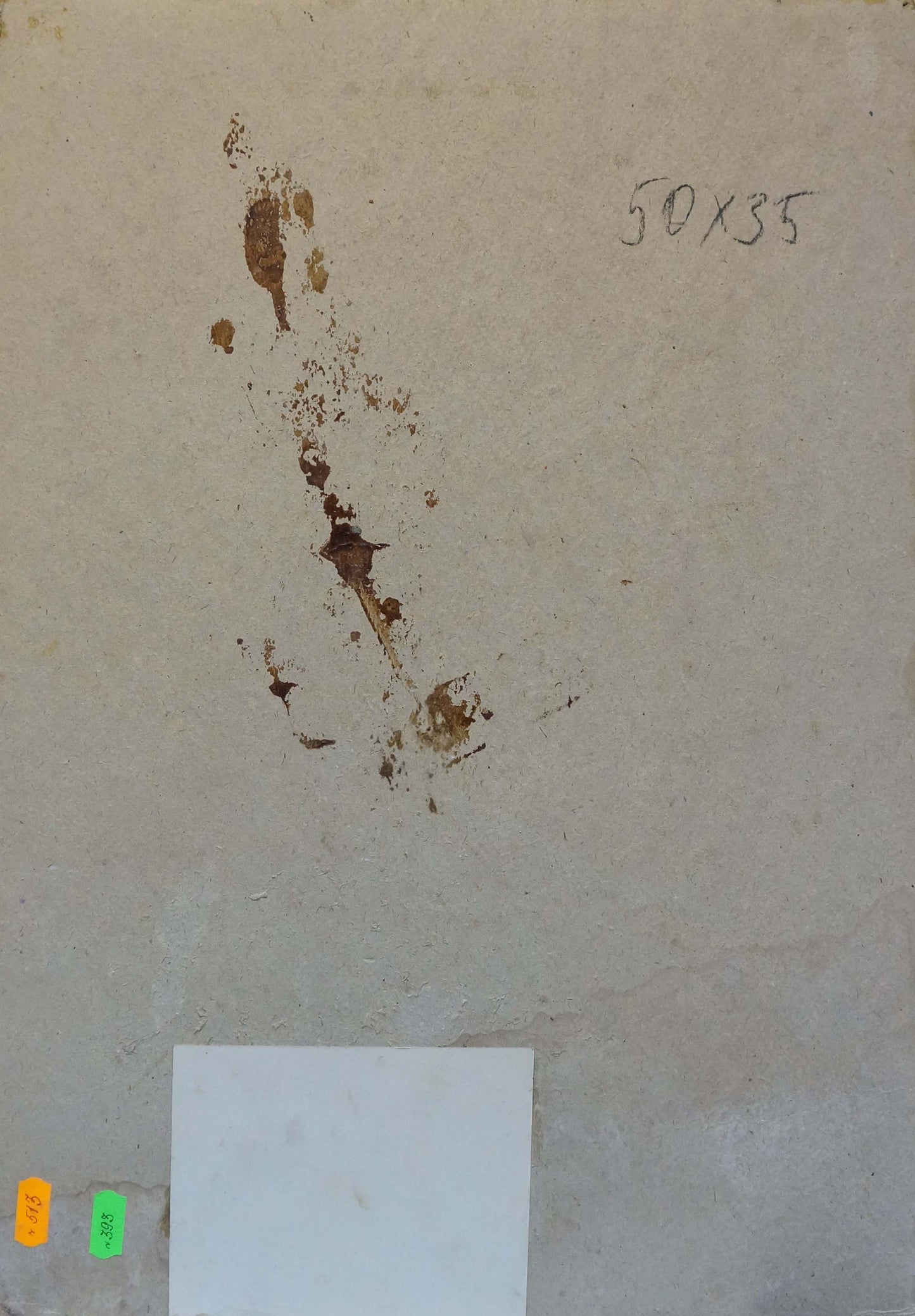 Oil painting With a landscape on a garden