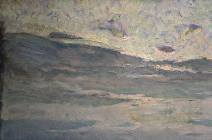 Oil painting Wheat field Polonsky Evgeny Pavlovich