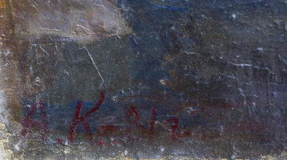 Oil painting Daylight Unknown artist