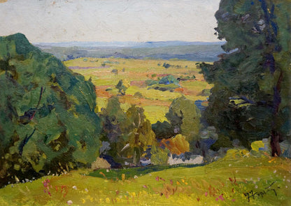 Oil painting Summer Gantman Moses Faybovich