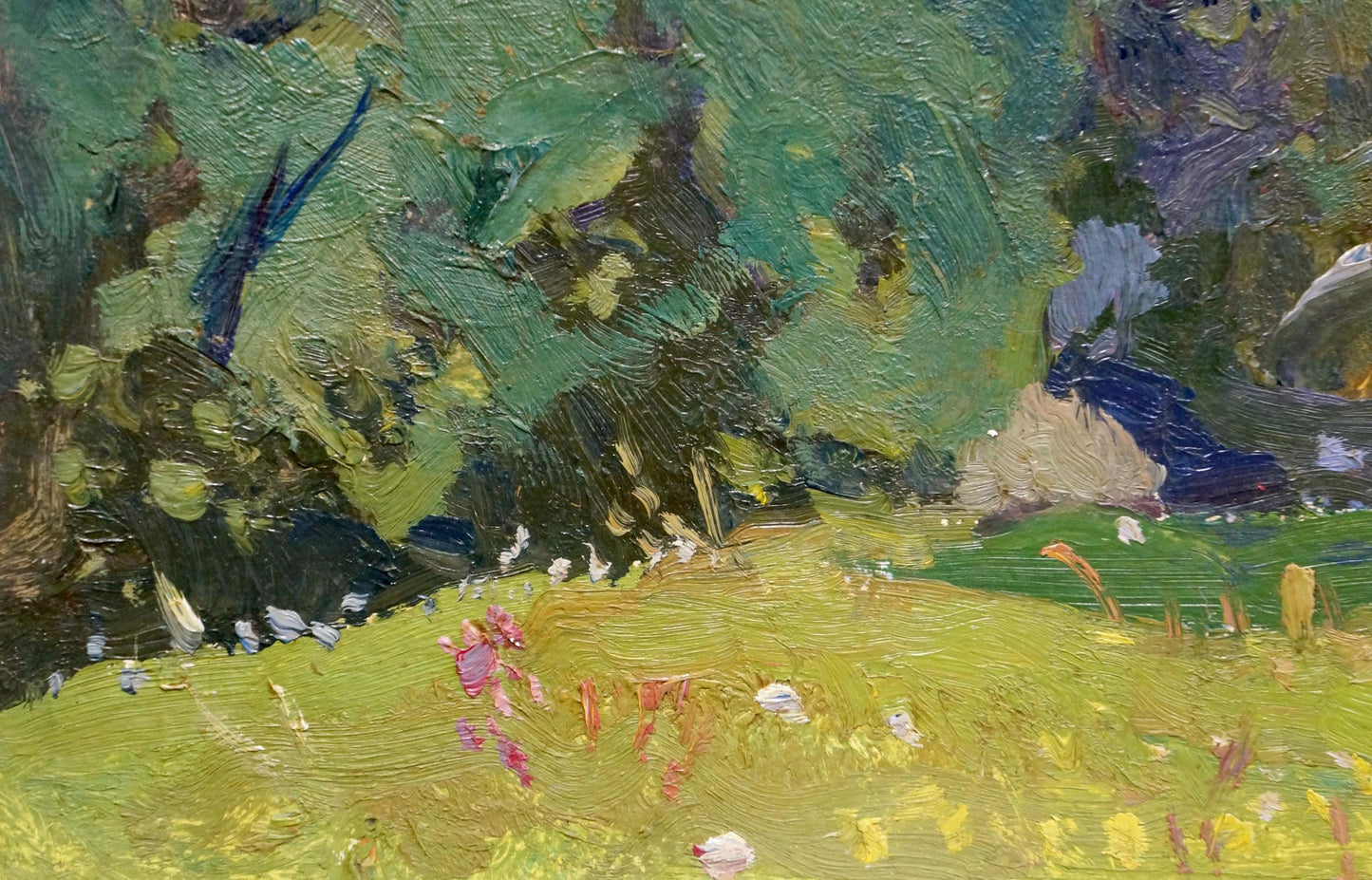 Oil painting Summer Gantman Moses Faybovich