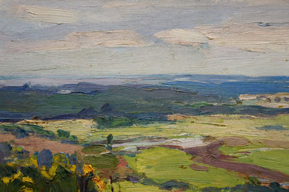 Oil painting After the rain Gantman Moses Faybovich