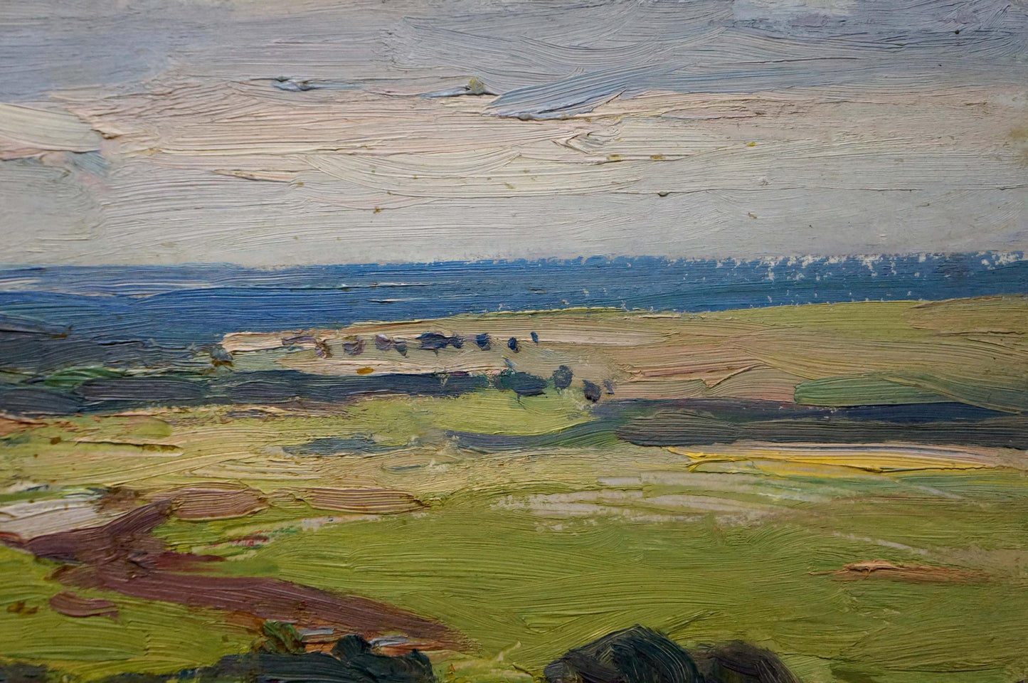 Oil painting After the rain Gantman Moses Faybovich