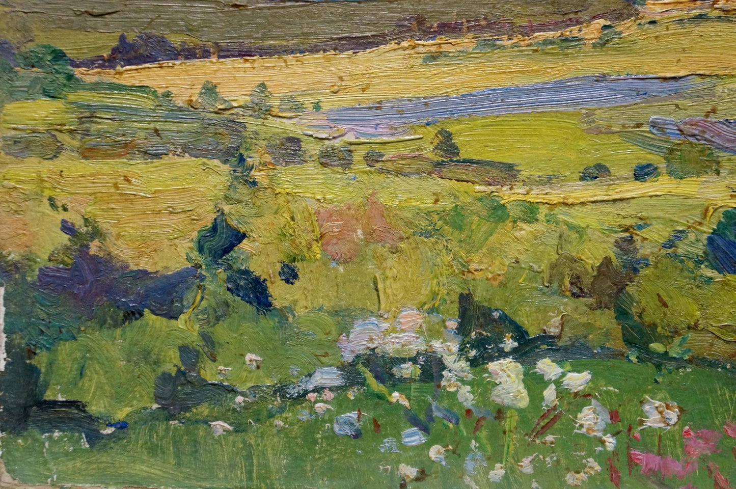 Oil painting Natural landscape Gantman Moses Faybovich