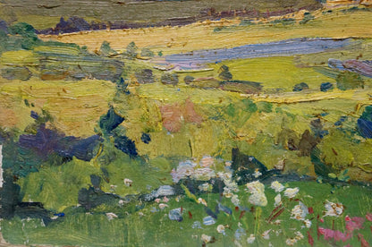 Oil painting Natural landscape Gantman Moses Faybovich