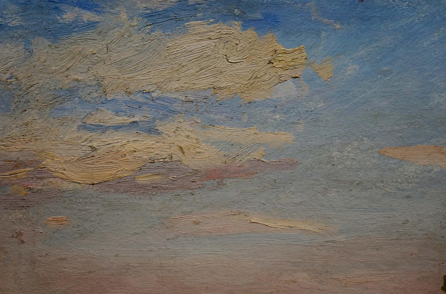 Oil painting Natural landscape Gantman Moses Faybovich