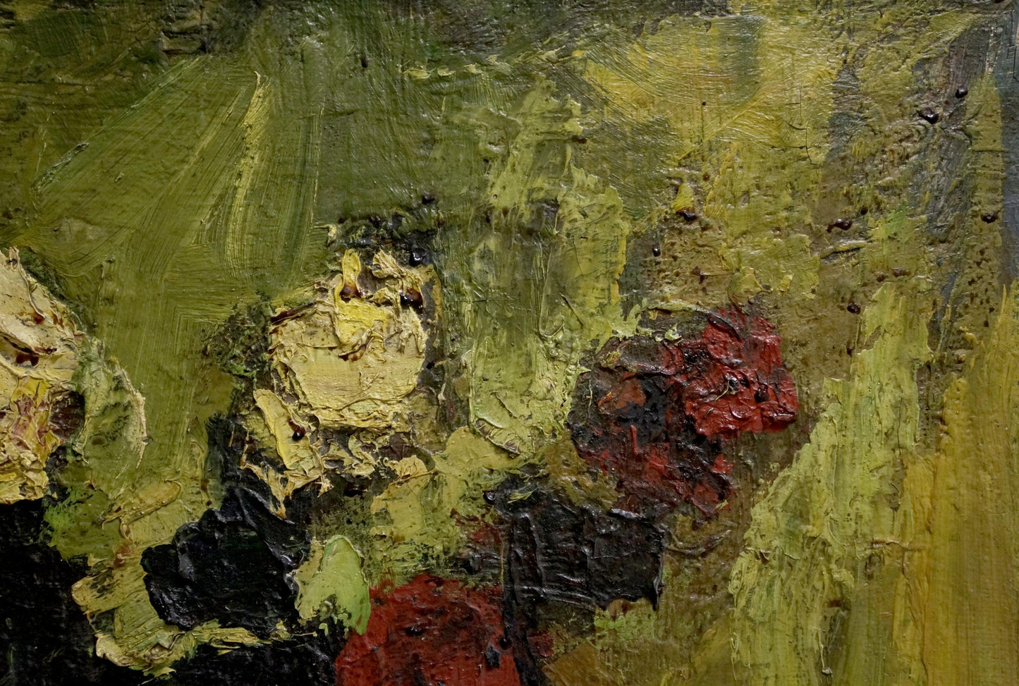 Oil painting Red and white roses Dupliy Sergey Alexandrovich