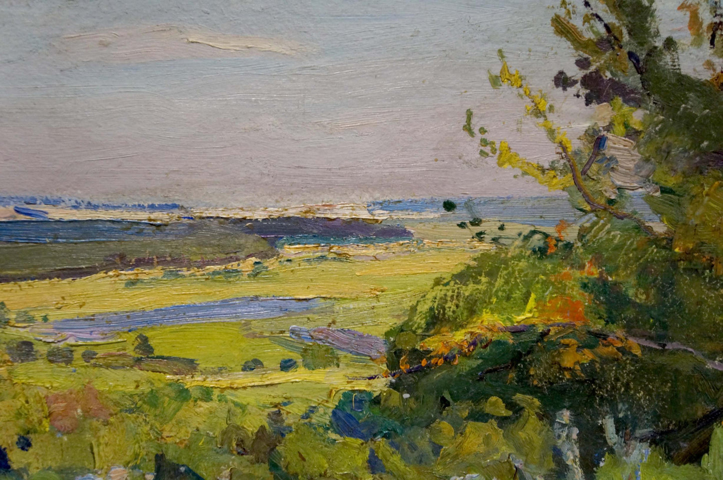 Oil painting Natural landscape Gantman Moses Faybovich