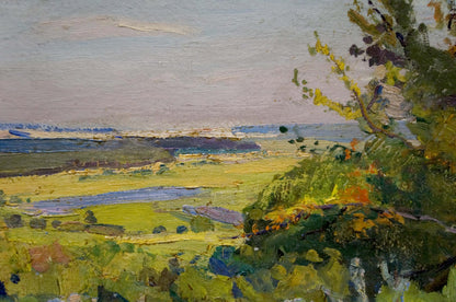 Oil painting Natural landscape Gantman Moses Faybovich