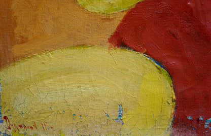 Abstract oil painting Warm rain Dudchenko Andrey Nikolaevich