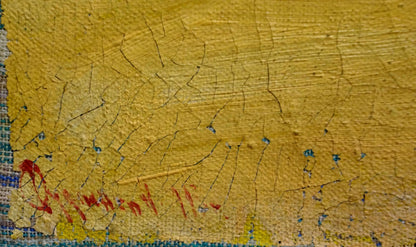 Abstract oil painting Warm rain Dudchenko Andrey Nikolaevich