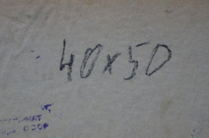 Oil painting Children at the pond Gantman Moses Faybovich