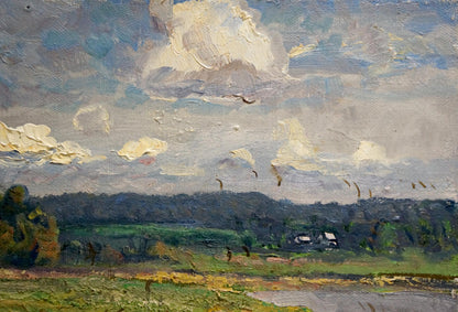 Artwork depicting the landscape by Zvyagintsev Rostislav Mikhailovich
