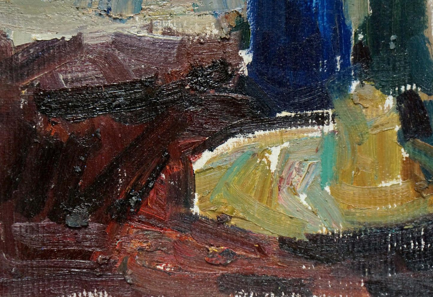 Oil painting Still life Zaborovsky Leonid Alexandrovich