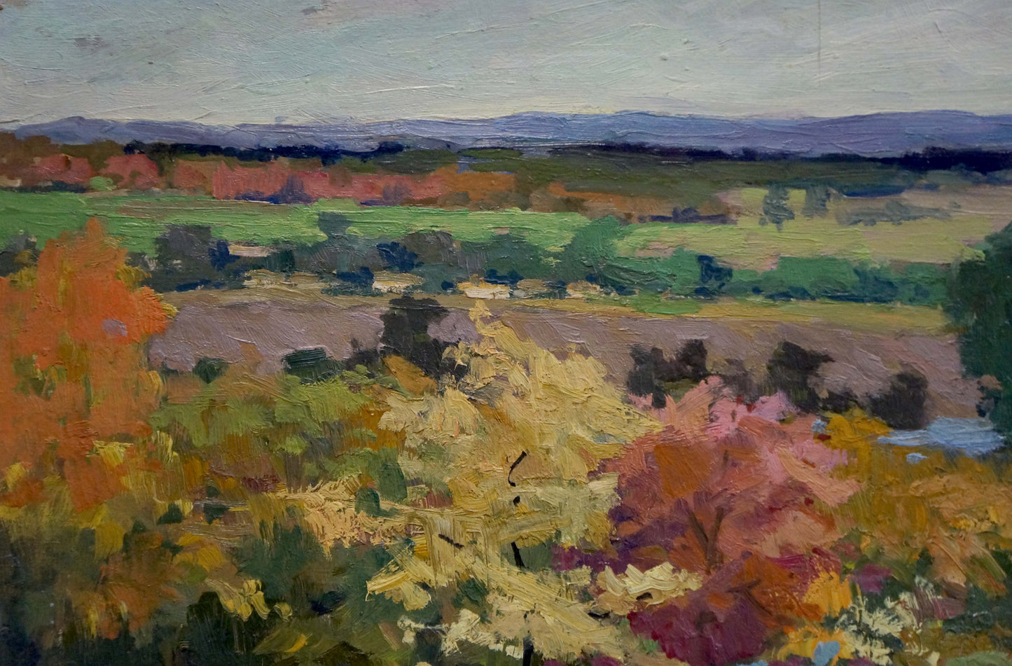 Oil painting After the rain Korostelev Vladimir Alexandrovich