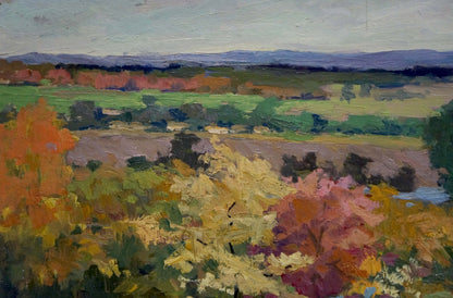 Oil painting After the rain Korostelev Vladimir Alexandrovich