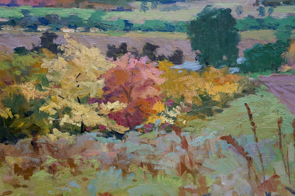 Oil painting After the rain Korostelev Vladimir Alexandrovich