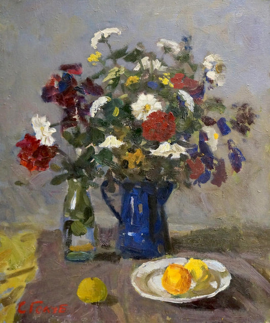 Oil painting Flowers Stepan Golub