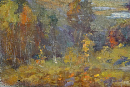 Oil painting Autumn Mynka Alexander Fedorovich