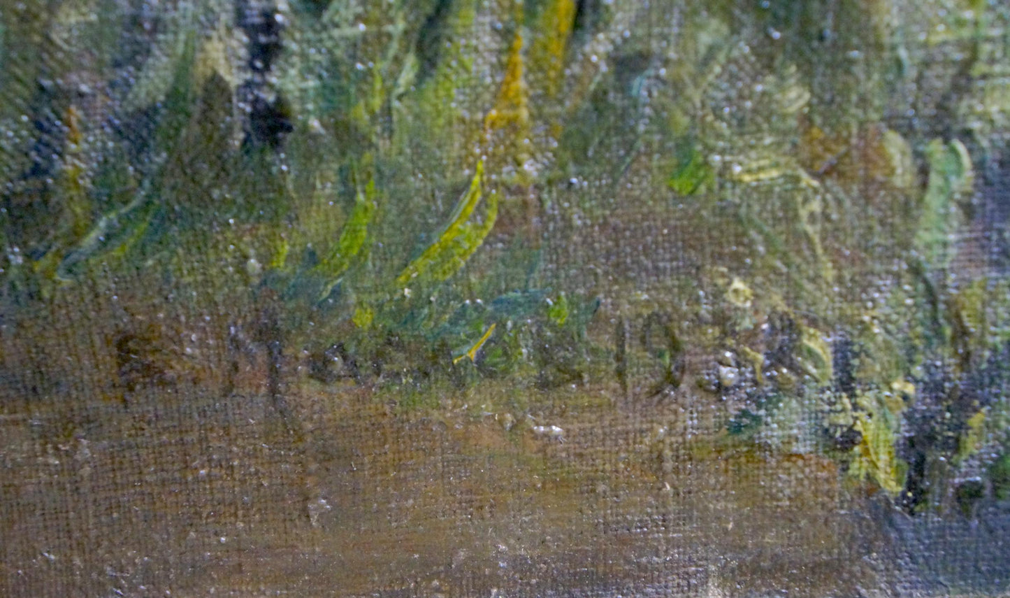 Oil painting Foothills Maslov Viktor Ivanovich