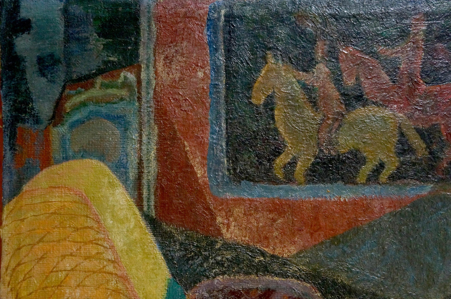 Oil painting Sleeping girl Kachanov Konstantin Silovich