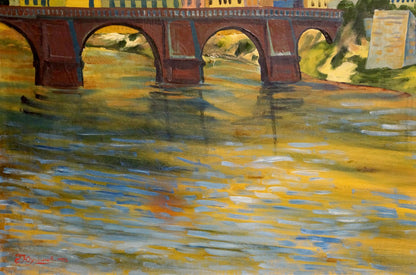 Oil painting Rome Sergey Borisovich Yukhimov