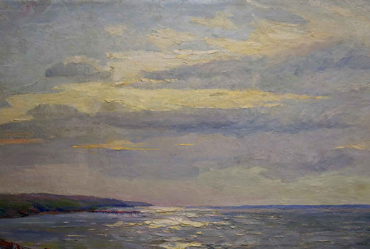 Oil painting Sea shore Nepiypivo Vasily Ignatievich