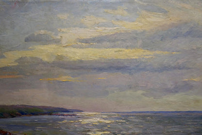 Oil painting Sea shore Nepiypivo Vasily Ignatievich