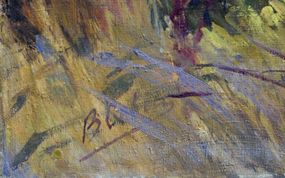 Oil painting Landscape of fields Sevets Victor Stepanovich