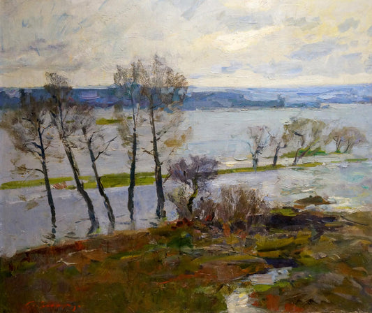 Oil painting Landscape Zakharov Fedor Zakharovich