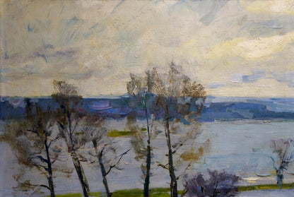 Oil painting Landscape Zakharov Fedor Zakharovich