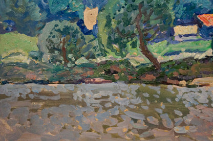 Oil painting Thunderstorm is coming Gaiduk Viktor Kirillovich