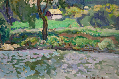 Oil painting Thunderstorm is coming Gaiduk Viktor Kirillovich