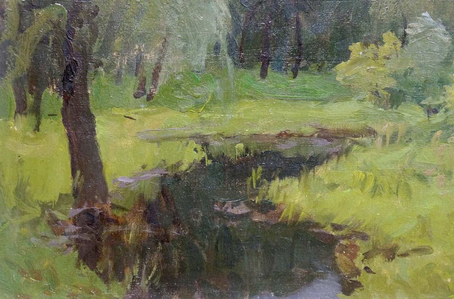 Oil painting Before the rain Gaiduk Viktor Kirillovich