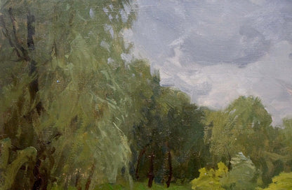Oil painting Before the rain Gaiduk Viktor Kirillovich