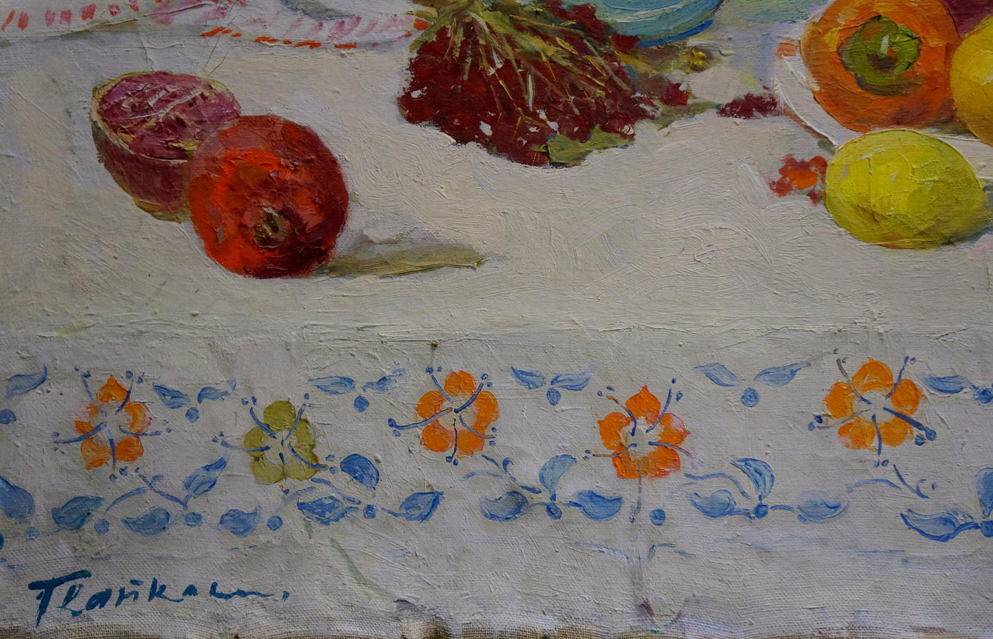 Oil painting Still life Kapkanets Tamara Nikitichna